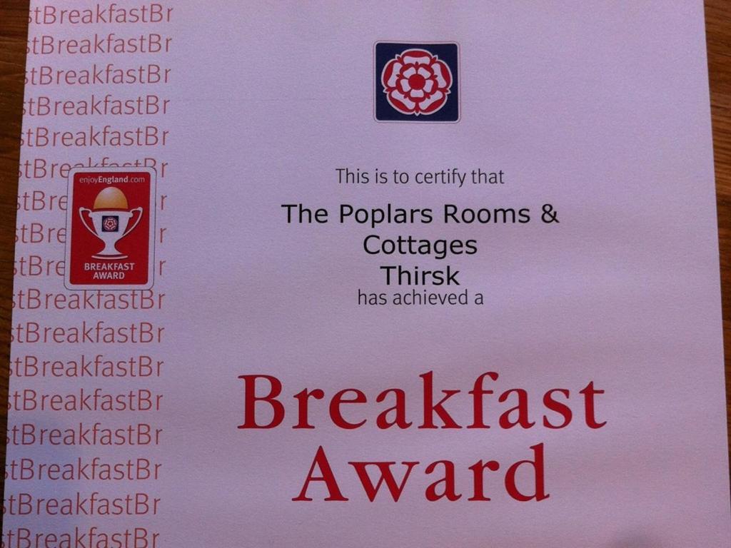 The Poplars Rooms & Cottages Thirsk Esterno foto